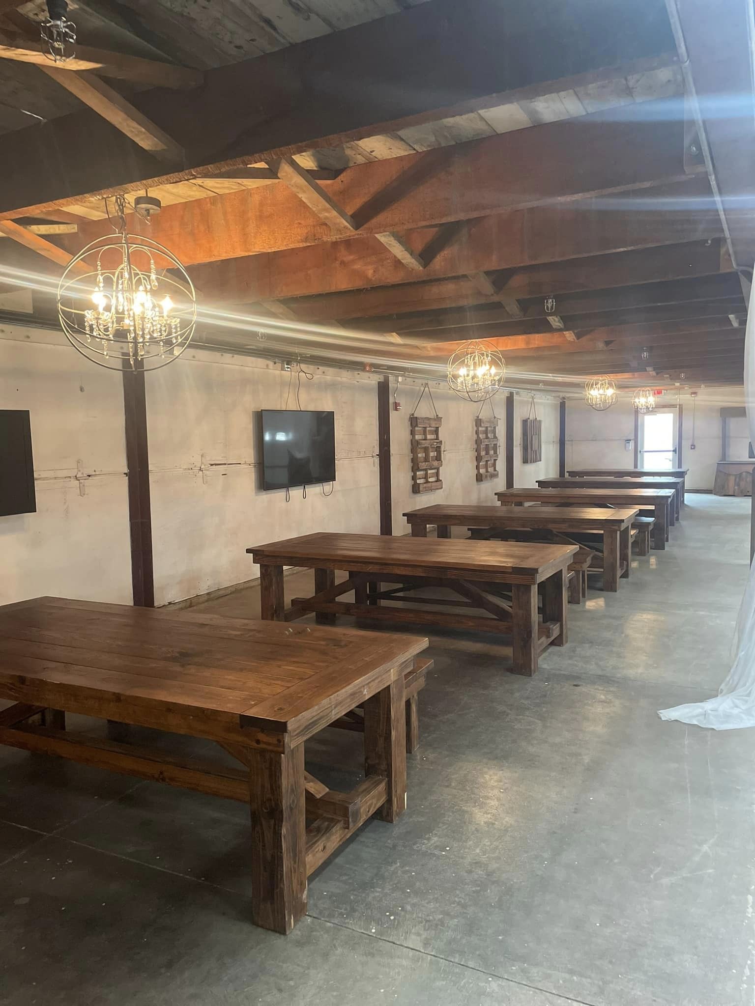 The Venue farm tables